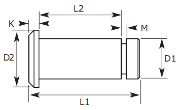 NBM10 10mm Steel Clevis Pin